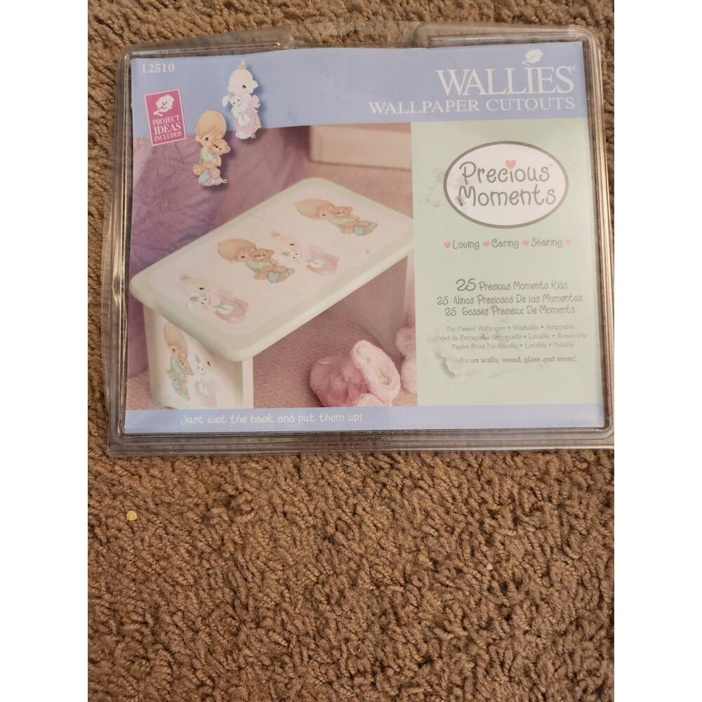 Precious Moments Boy / Girl Cutouts 5" Wallies Wallpaper Cutouts Wall Decals B5